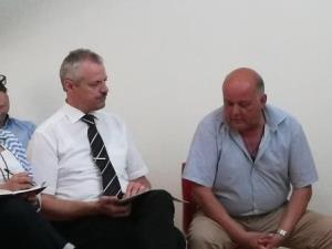 predsednik ZOS_Robert Smrdelj in predsednik združenja županov regije Pinzgau Hans Warter_1.8.2018